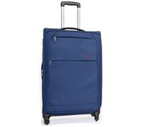 Trolley Valigia Grande Morbida in Poliestere 4 Ruote TSA Ravizzoni Matisse Blu