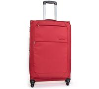 Trolley Valigia Grande Morbida in Poliestere 4 Ruote TSA Ravizzoni Matisse Rosso