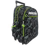 Trolley Zaino Scuola compatibile con Minecraft 46 cm High-end per bambino scuola primaria media