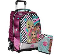 Trolley Zaino Scuola LOL OMG Shine Like A Star con frontino/occhiale