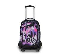 Trolley Zaino Scuola Seven Jack 8WD New Buzzy Note Girl