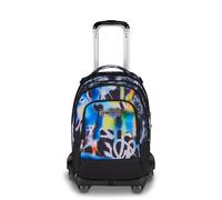 Seven Trolley Scuola Jack 8 Ruote Detach BUZZY NOTE BOY, Multicolor, 34 L, Scomponibile, Zainetto staccabile, 4 in 1, Cross-over System, Multifunzione, Scuola elementare e media, Bambini, Ragazzi