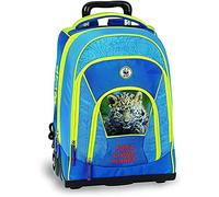 TROLLEY ZAINO scuola WWF ADVENTURE Tiger maschile boy + omaggio portachiave gioco cubo e penna colorata