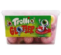 Trolli 60 caramelle gommose spaventose a forma di bulbi oculari, con ripieno super acido (etichetta in lingua italiana non garantita)