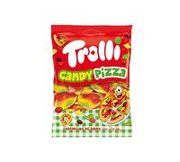 Trolli Candy Pizza, caramelle gommose a forma di pizza, 100 gr