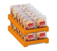 Trolli Gummi Burger XXL, Caramelle Gommose a Forma di Hamburger, Gusto Frutta, Incarto Singolo 50 Gr, Display 24 Pezzi, Senza Glutine, Idea Regalo per Compleanni e Feste