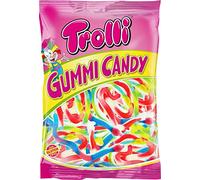Trolli Gummi Candy, Caramelle Gommose a Forma di Serpente, Gusto Frutta, Divertenti e Multicolor, Busta da 1000 Gr, Senza Glutine, Idea per Compleanni e Feste