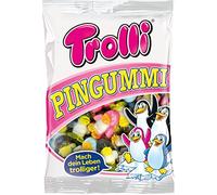 Trolli PINGUMMI, Caramelle Gommose Multicolor Gusto Frutta a Forma di Pinguini, Busta da 175 Gr, Senza Glutine, Idea Regalo per Compleanni e Feste