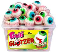 POP EYE Trolli vaschetta Caramelle Gommose a Forma di Occhi box da 45 pezzi