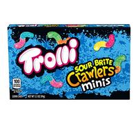 Trolli Sour Brite Crawlers Gummy Candy - 3.5 Oz. (Pack of 2)