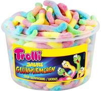 Trolli Vaschetta da 1 kg di lombrichi acidi
