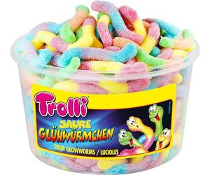 Trolli Vaschetta da 1 kg di lombrichi acidi
