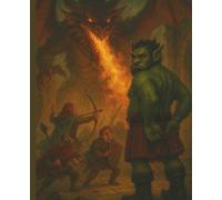 Trolligan RPG Logbook: Thirst Trap Edition: Lined & Graph Paper Combo for Adventurers, DMs, and Chaotic Geniuses