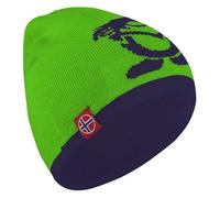 Trollkids - Kid's Troll Beanie - Berretto 52-56 cm - 6-12 Years verde/blu