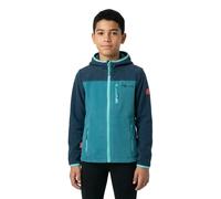 Trollkids - Kid's Stavanger Jacket - Giacca in pile 140 blu/turchese