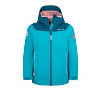 Trollkids - Girls Bergen Jacket - Giacca antipioggia 122 turchese