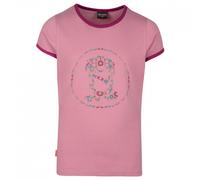 Trollkids - Girl's Flower Troll T - T-shirt 164 fuchsia
