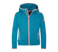 Trollkids - Girl's Jondalen Jacket XT - Giacca in pile 176 turchese