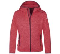 Trollkids Girls Jondalen XT W - felpa in pile - bambina 116 Red/Dark Red junior