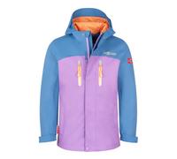 Trollkids - Girl's Nusfjord Jacket - Giacca antipioggia 140 lilla/blu