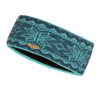 Trollkids - Girl's Rauland Headband - Fascia sportiva per la fronte 52-56 cm - 6-12 Years turchese