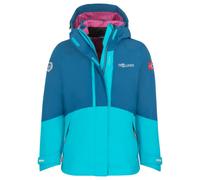 Trollkids - Girl's Skanden 3in1 Jacket - Giacca doppia 140 blu/turchese
