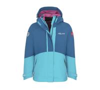 Trollkids Girls Skanden 3in1 W- giacca hardshell - bambina 164 Light Blue/Pink junior Recycled Materials