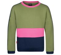 Trollkids - Girl's Verdal Sweatshirt - Maglia a manica lunga 104 olivia