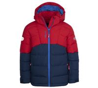 Trollkids Gryllefjord Jr - giacca trekking - bambino 140 Red/Blue junior Recycled Polyester