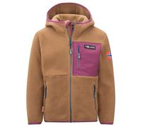 Trollkids - Kid's Aurlandsfjord Jacket - Giacca in pile 116 marrone