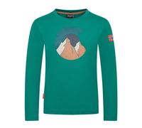 Trollkids - Kid's Halsafjord Longsleeve - Maglia a manica lunga 104 turchese
