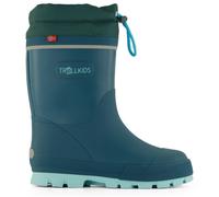 Trollkids - Kid's Isfjord Thermo Winter Rubber Boot XT - Stivali di gomma EU 40 turchese