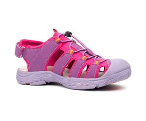 Trollkids - Kid's Kvalvika Sandal - Sandali EU 33 lilla/fuchsia