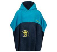 Trollkids - Kid's Kvalvika Surf Poncho - Poncho da surf 128 blu