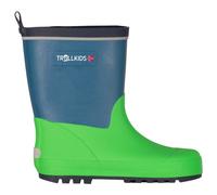Trollkids - Kid's Lysefjord Rubber Boots - Stivali di gomma EU 38 verde/blu