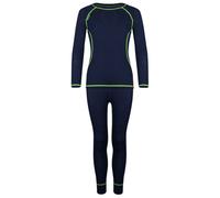 Trollkids - Kid's Merino Baselayer Set - Intimo lana merinos 92 blu