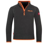 Trollkids - Kid's Nordland Half Zip - Pullover in pile 116 nero
