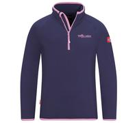 Trollkids - Kid's Nordland Half Zip - Pullover in pile 152 blu