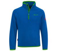 Trollkids - Kid's Nordland Half Zip - Pullover in pile 176 blu