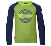 Trollkids - Kid's Preikestolen Longsleeve - Maglia a manica lunga 92 verde