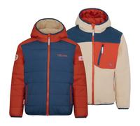 Trollkids Sandvika Turnover Jacket Beige,Blu 128 cm Bambini