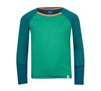 Trollkids - Kid's Seiland Longsleeve - Maglia funzionale 176 turchese