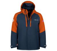 Trollkids Kids Skanden 3in1- giacca hardshell - bambino 164 Dark Blue/Orange junior Recycled Materials