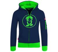 Trollkids - Kids Sortland Jacket - Felpa con cappuccio 104 blu