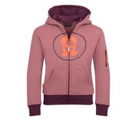 Trollkids - Kids Sortland Jacket - Felpa con cappuccio 116 fuchsia