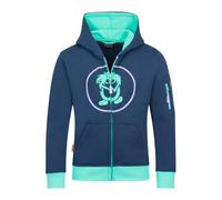 Trollkids - Kids Sortland Jacket - Felpa con cappuccio 140 blu