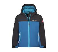 Trollkids - Kid's Telemark Jacket - Giacca antipioggia 128 blu