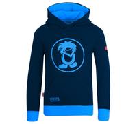 Trollkids - Kid's Troll Sweater - Felpa con cappuccio 128 blu