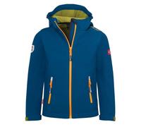 Trollkids - Kid's Trollfjord Jacket - Giacca softshell 128 blu
