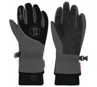 Trollkids - Kid's Trolltunga Glove - Guanti 7 - 13-14 Years nero/grigio